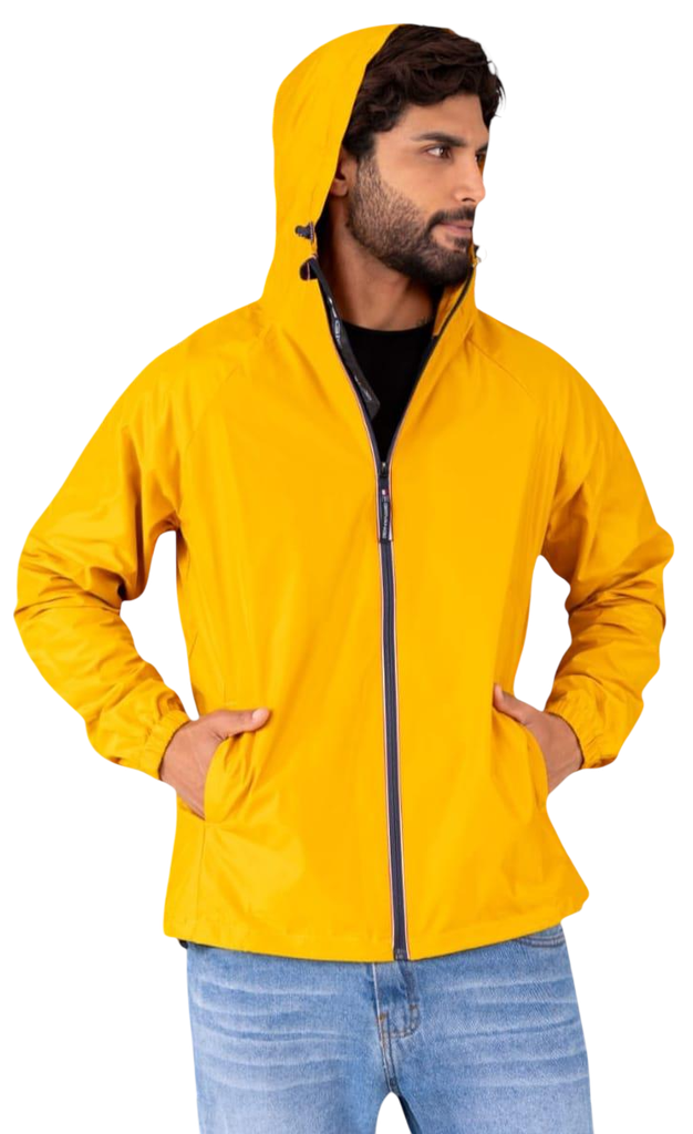 Casaca Cortaviento  Amarillo Intenso