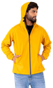 Casaca Cortaviento  Amarillo Intenso