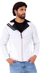 Casaca Cortaviento Blanco